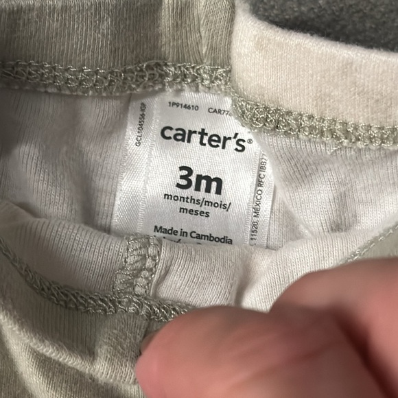 3/6M baby girl lot. Modern moments corduroy jumper, onsies, pants, floral dress - Picture 5 of 13